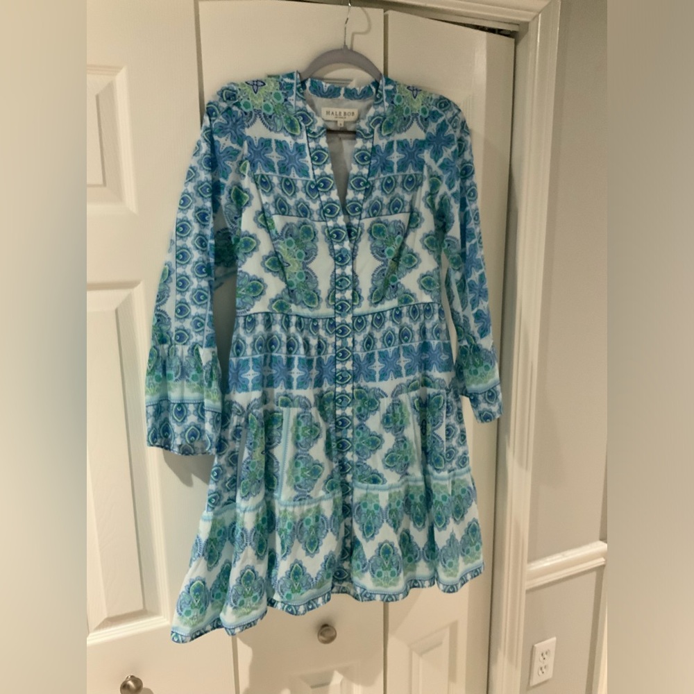 HALE BOB Leela Voile Dress Small